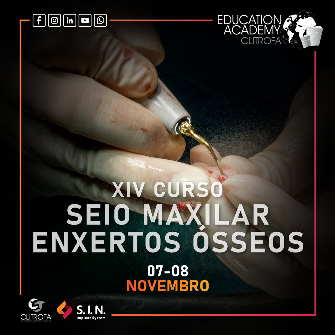 XIV Curso Seio Maxilar-Enxertos Ósseos - 2025