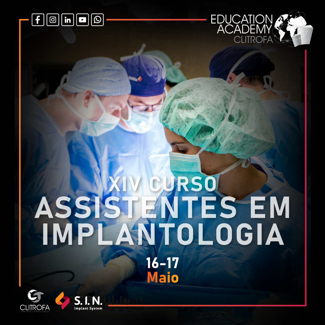 XIV Curso de Assistentes em Implantologia - 2025