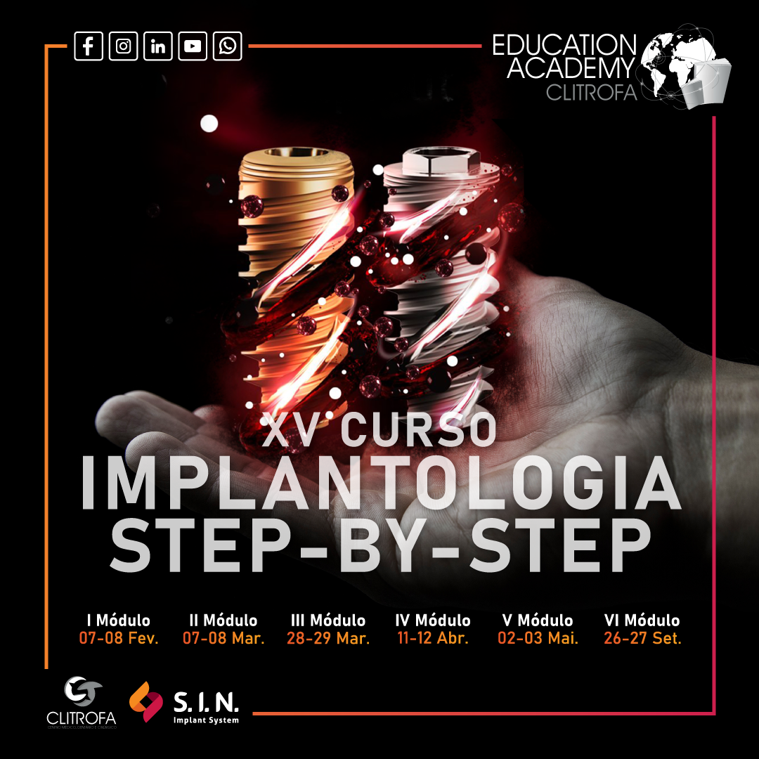 XV Curso Implantologia Step-by-Step - 2025